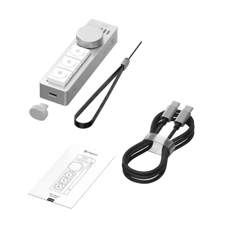 Ulanzi AU05 Vibe Key (I018) - programowalny kontroler z mikrofonem do pracy z AI - zawartość zestawu